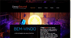 Desktop Screenshot of deepsound.com.br