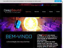 Tablet Screenshot of deepsound.com.br